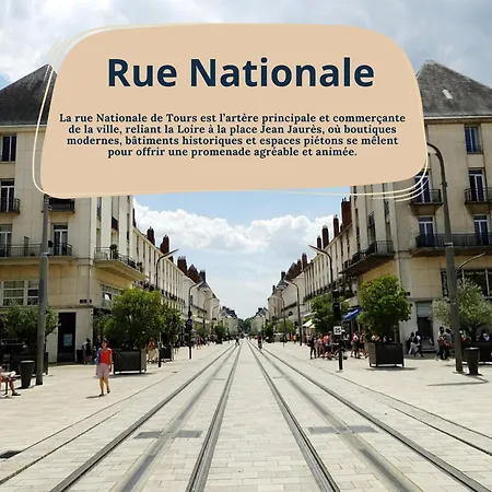 Lägenhet Le Terminus - Face A La Gare De Tours